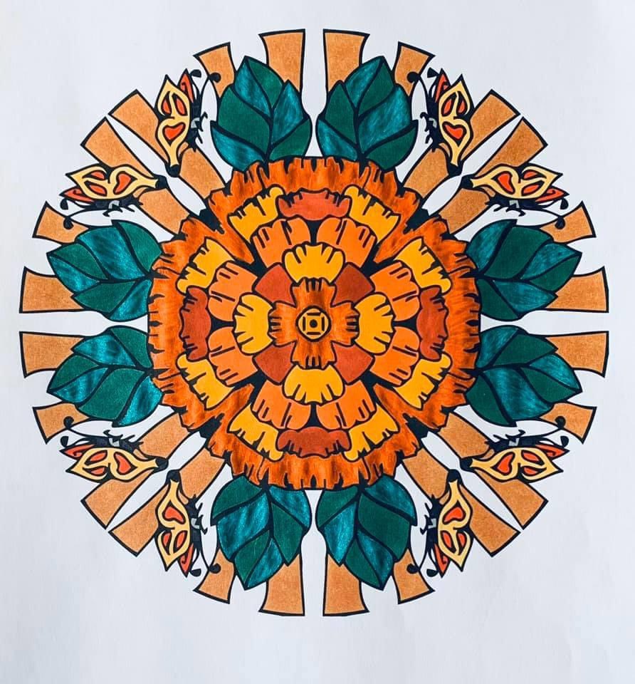 #CherylColors #mandala #coloringbooks on #amazon link in bio 👆🌟🌟🌟