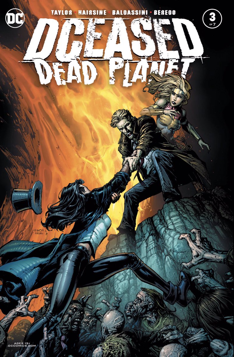 madefire's tweet photo. #ReadingWithMadefire today I’m reading the new #DCeased because I love being so scared for the lives of my favorite characters that my hands shake with every turn of the page. @TomTaylorMade @DCComics https://t.co/mqmUC06RB3