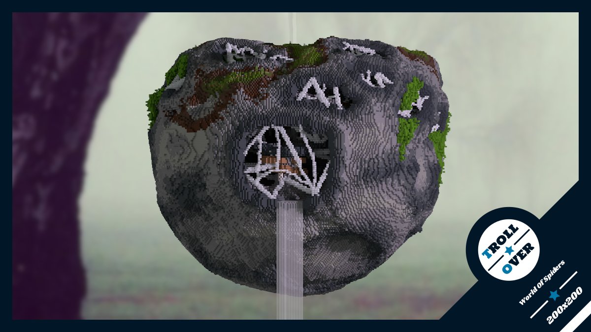 TrollOverST's tweet photo. World Of Spiders | 200x200
Temática: Lúgubre
Builders: Belizano y @RNey64
Render: ASFdirt
Discord TrollOver: https://t.co/P3rX04Ka2u
Estado: Vendido a Crystalix
#Minecraft #Minecraftbuilds #minecraft建築コミュ #Minecraft軍事部 #MinecraftServer #minecraftnetherupdate https://t.co/kkEXb3dCl9