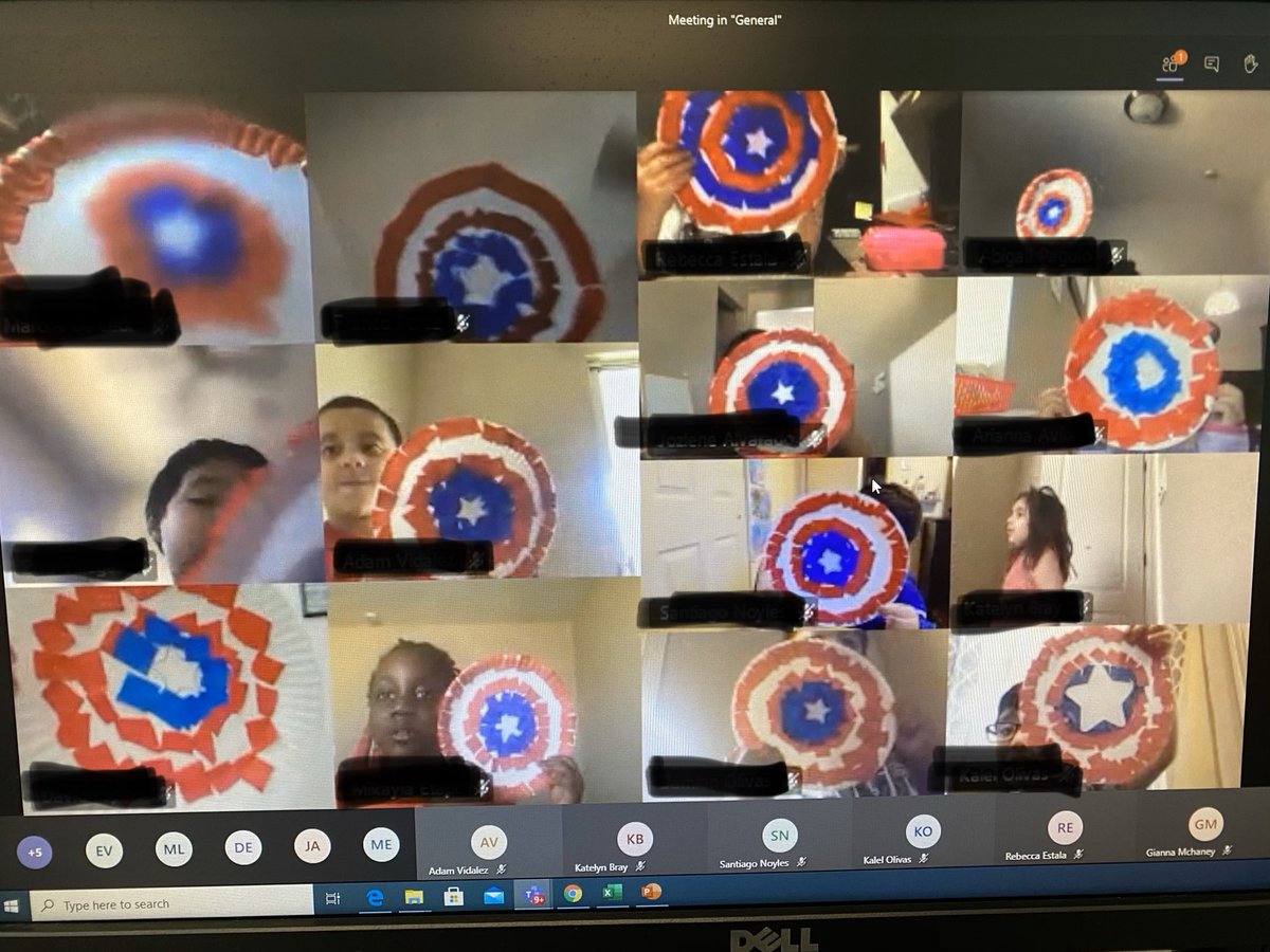 EOrtiz_JCE's tweet photo. Today after we read The Recess Queen, my Kinder buffs made their shield to protect their friends from bullies. They loved it! โค๏ธ๐ #texttoselfconnection https://t.co/qhN6cOx7NF