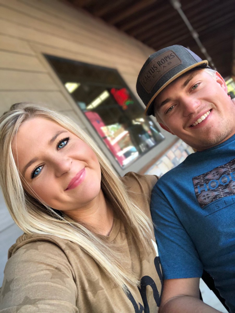 LandynmJenkins's tweet photo. I can’t believe I will be your WIFE in 92 days 🥰 thanks for working so hard for us so I can have everything I “need” 😉 https://t.co/eJvyhLqFFz