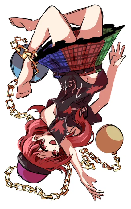 再掲ついでに加筆した過去絵ヘカ様 