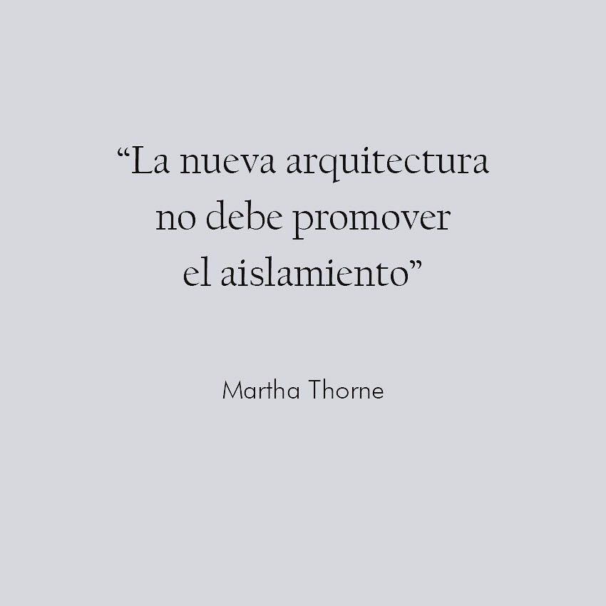 arena_arq's tweet photo. "No nos ayuda, ni emocional ni mentalmente, el simple hecho de construir espacios herméticos, donde uno se considere a salvo del contagio". -Martha Thorne #TecSocialLab #InmobiliariaTec #MejorInversion https://t.co/xfta0mt85f