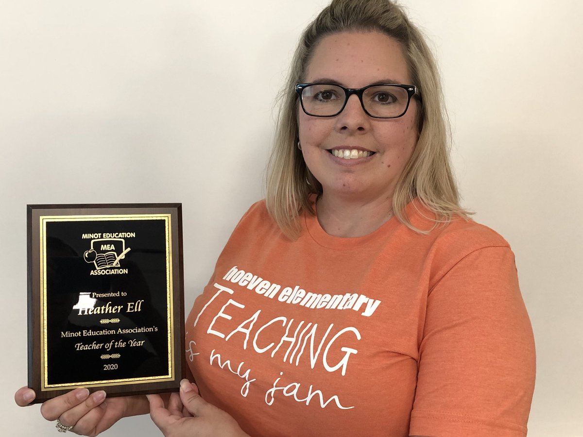heatherlyis's tweet photo. I am proud to represent the amazing MEA and MPS educators! Thank you so much for the honor of being Teacher of the Year! #2020MEATOY https://t.co/PW9T8lLmHt