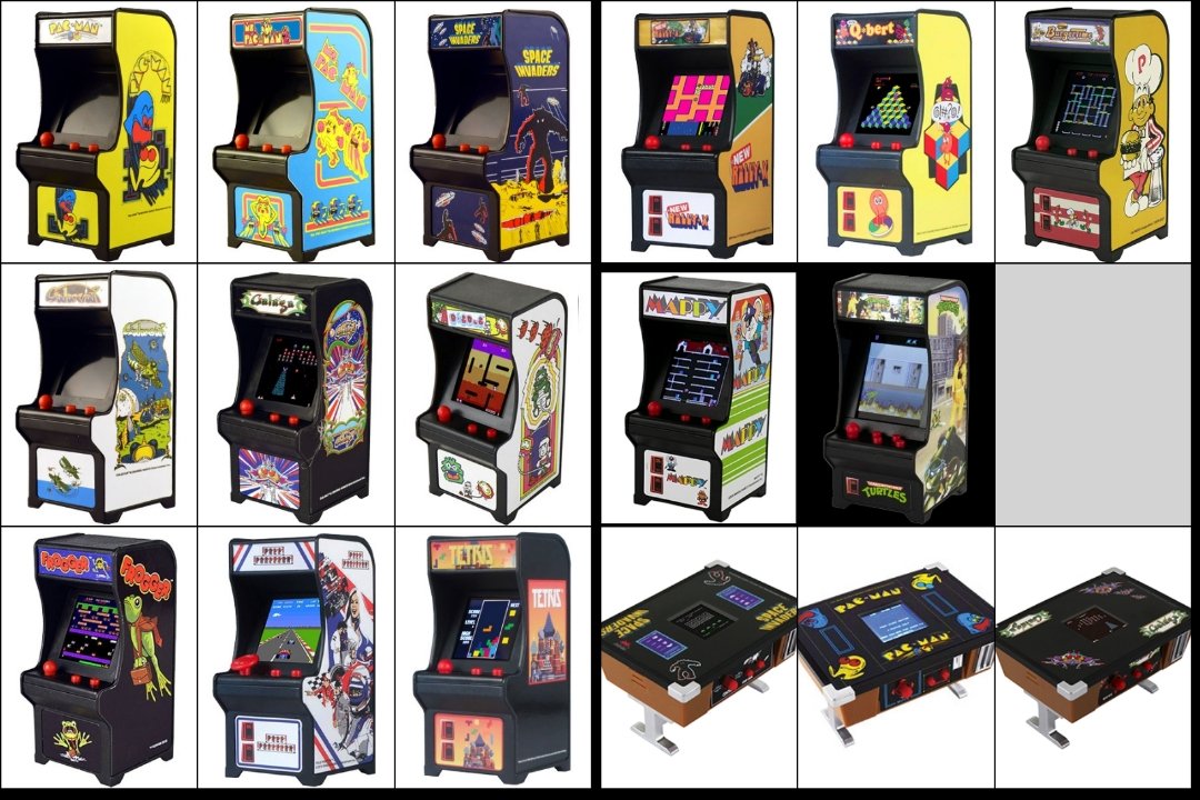 _moshix2's tweet photo. #TINYARCADE 現在全14機種
#TABLETOPARCADE 現在全3機種
右側の8機種は現在日本国内未発表 https://t.co/1pzbX72Z89