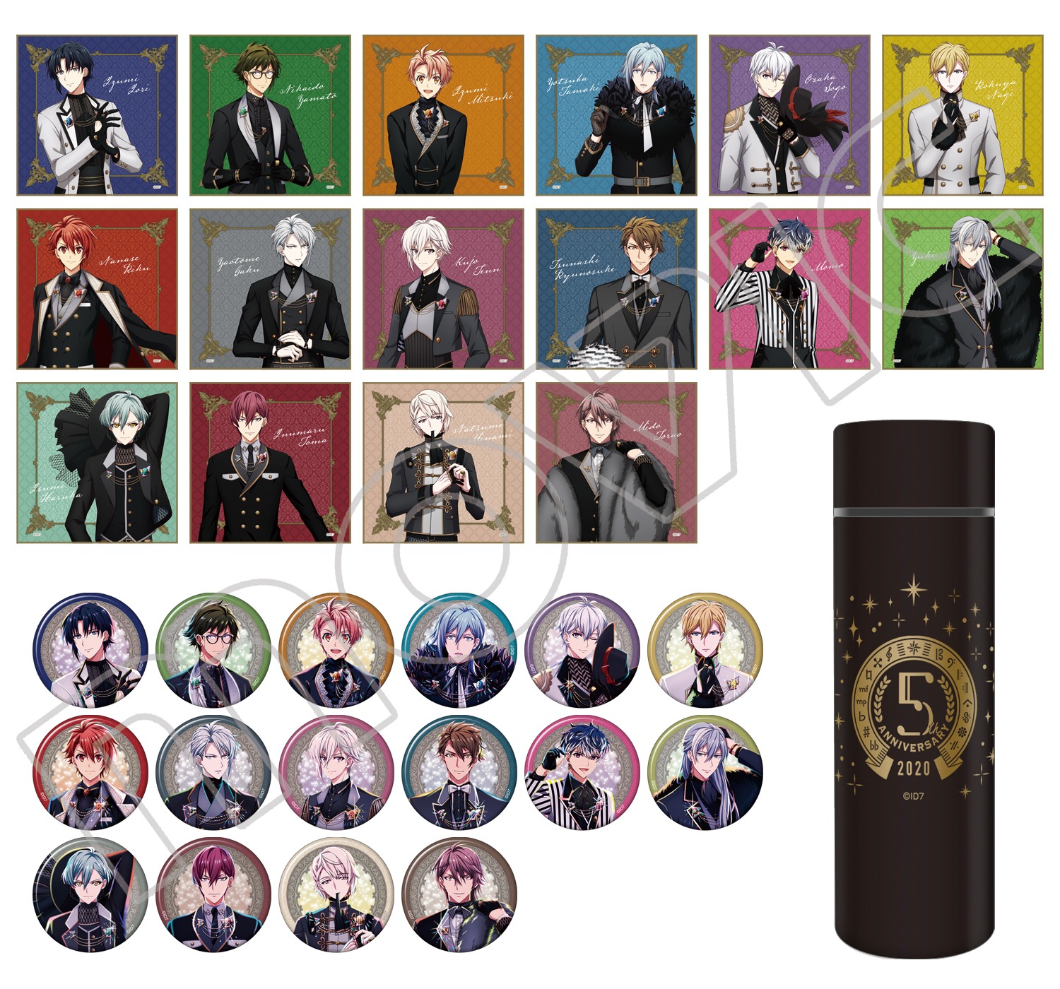 ムービックの中の人 アイドリッシュセブン クリアファイル アクリルスタンド ミニタオル キャラバッジコレクションなど新商品が登場 T Co Mfbqnxzjnd アイドリッシュセブン アイナナ アイナナ５周年 T Co 8axmh39z Twitter