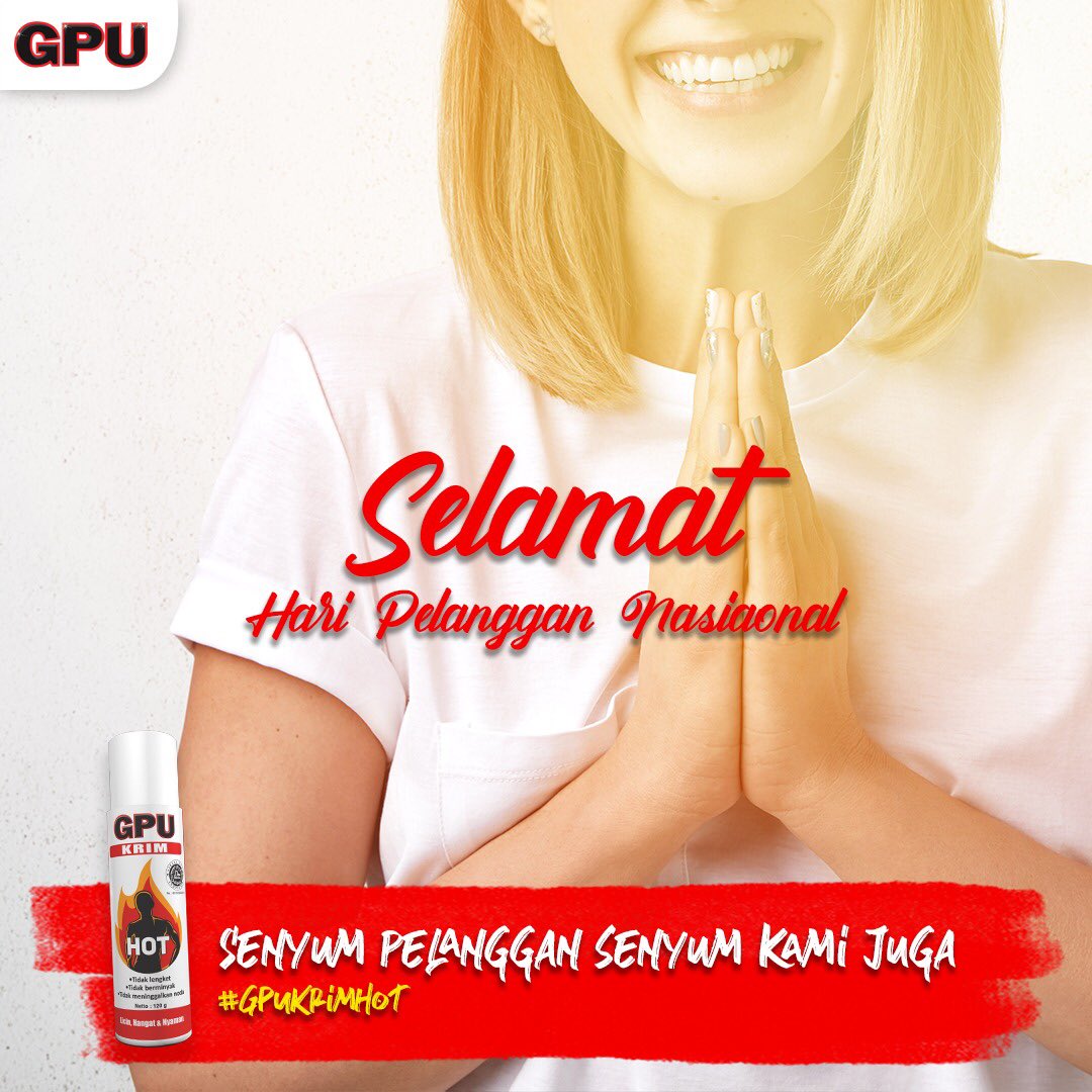 sobatgpu's tweet photo. Halo sobat! Hari ini #jumat sereh akan membagikan sejarah singkat terkait Hari Pelanggan Nasional
#JumatSEREH #terusaktif #JumatSEREH #makinproduktif #PegelBandel #pegelkeurus #yahuuudteruuus #GPUKrimHot #KrimGPU #HotTeruuus https://t.co/FYtZJpxR9W