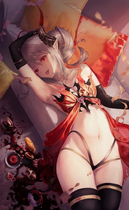 シャドウバースのサードニックデーモン描きました
#シャドウバース #シャドバ  #shadowverse 