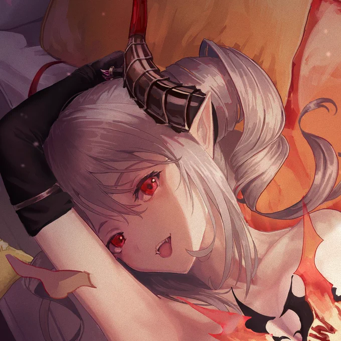 シャドウバースのサードニックデーモン描きました
#シャドウバース #シャドバ  #shadowverse 