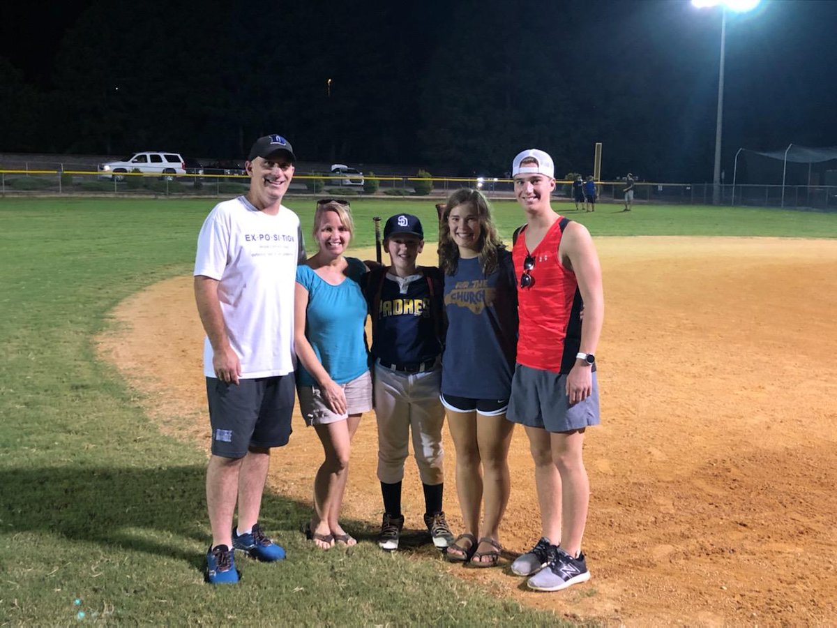 AndyWinn1's tweet photo. Fourteen consecutive years of @BullCityLL baseball concluded tonight. I still remember our oldest son's first game as if it was yesterday! Grateful! https://t.co/gvIVdXdAgs