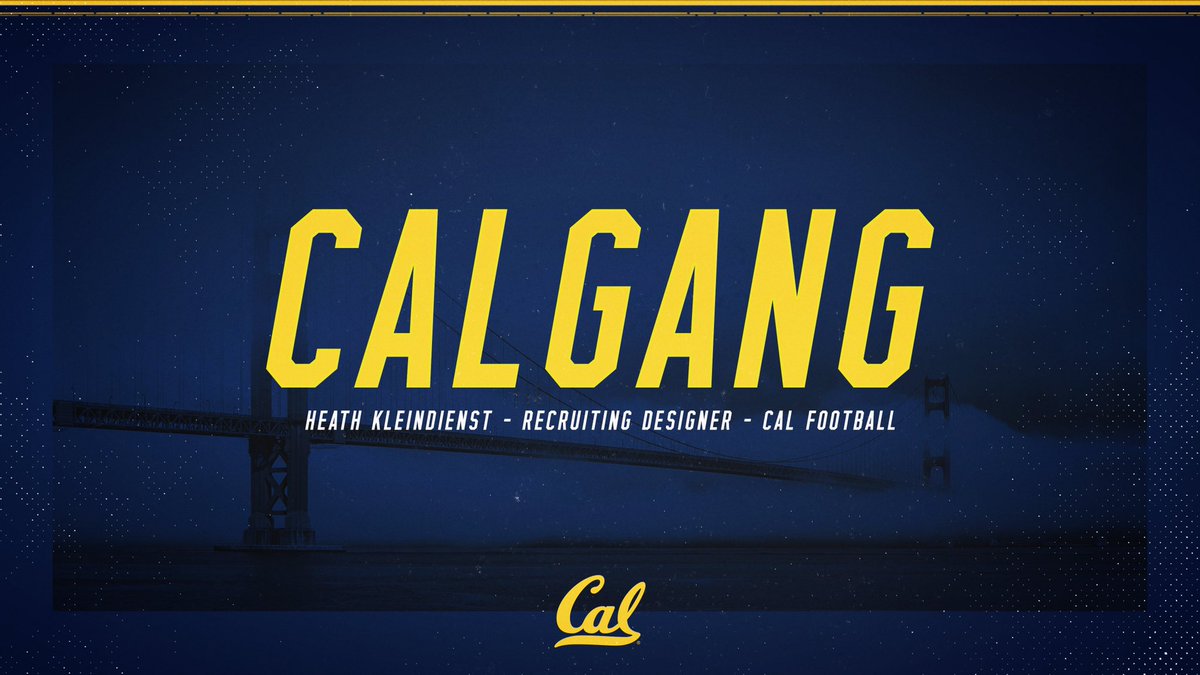 Time to #makethemove...

Excited to announce that I will be joining <a href="/CalFootball/">Cal Football</a> as a recruiting designer!