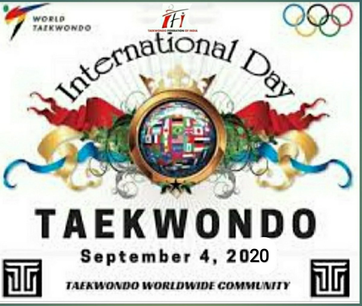 of_taekwondoTFI's tweet photo. #HappyTaekwondoDay to all Taekwondo players of the World from Indian Taekwondo family 🇮🇳🎉🌷❣️🥋
Taekwondo Day was created in commemoration of the day in whichTaekwondo became an official medal sport in the Olympic Games
@WorldTaekwondo1 @WeAreTeamIndia @TheBridge_IN @kheloindia https://t.co/JL8sQRyNDU