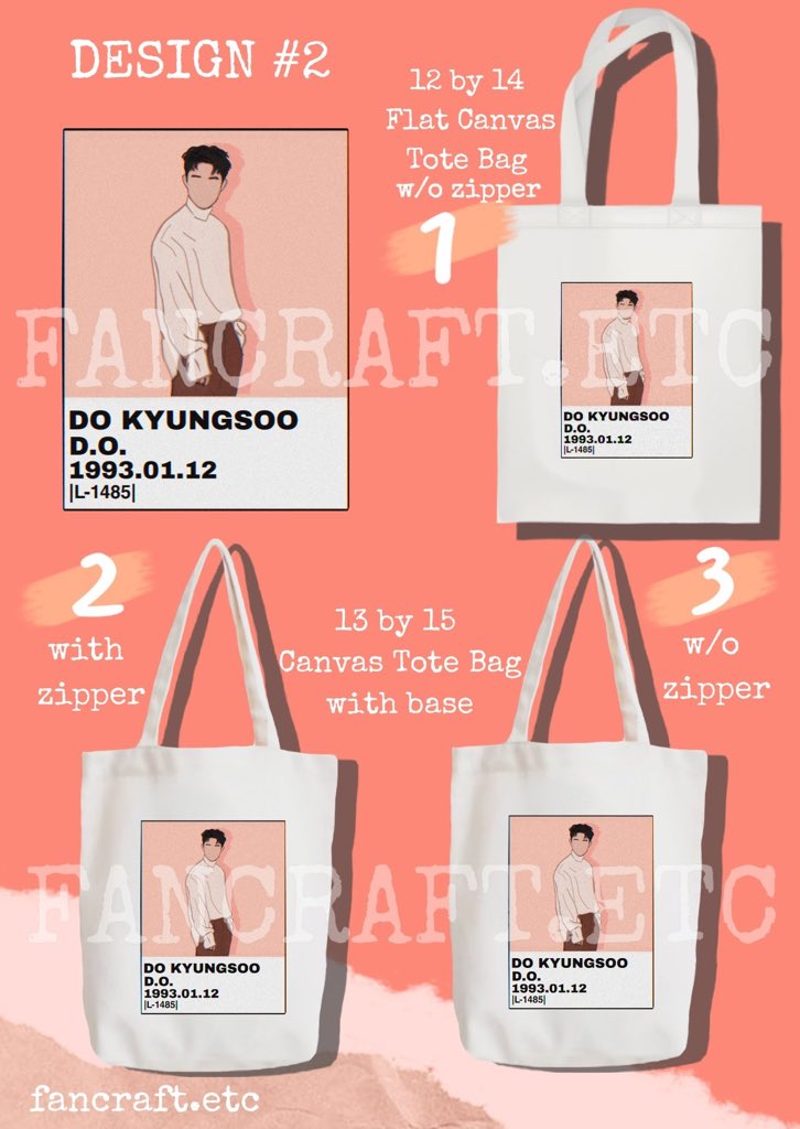 ShoppeJk's tweet photo. We'll do (1)12X14 #kyungsoo tote bag #giveaway (by @Fancraft_etc)
-MBF @ShoppeJk
-RT&Like Pinned post+GO for Soo Tote Bag Fundraiser
-Comment a kyungsoo GIF on pinned post so I know you are joining the GA
Ends 09/19
@weareoneEXO #EXOph #EXOL #PHIXO #PHeris #DoKyungsoo #Dandanie https://t.co/LTnkV3bzuL