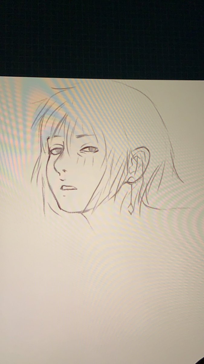 another kurapika painting in progress 