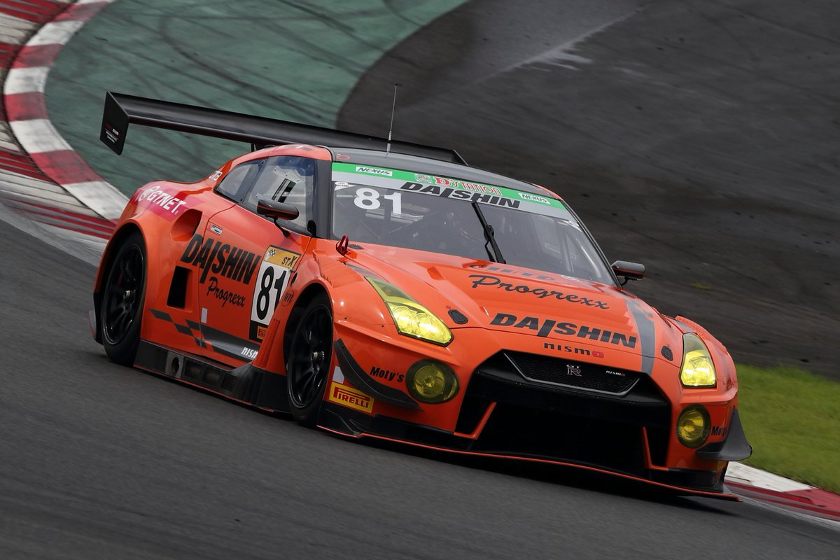 Nismo Super耐久 続いて St Xクラス 81号車です No 81 車両名 Daishin Gt3 Gt R エントラント Gtnet Motor Sports ドライバー 大八木信行 星野一樹 大八木龍一郎 藤波清斗 平峰一貴 坂口夏月 Daishingt3
