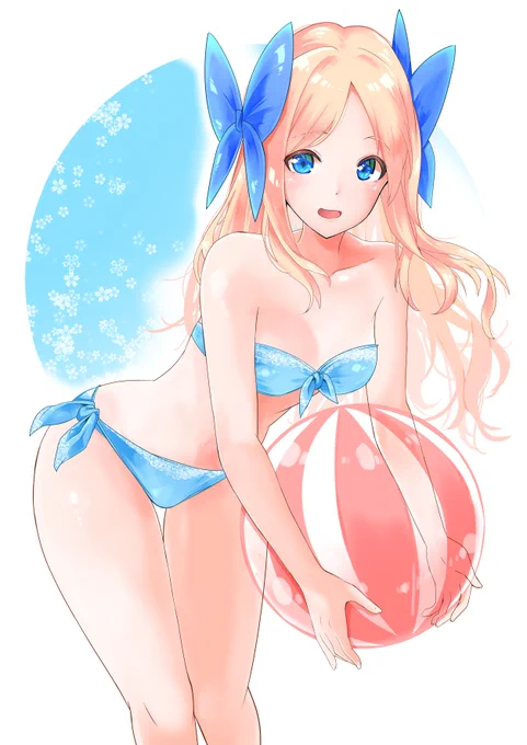艦これの朝風さん(水着)描いてみました!!もっと遊ぼ 