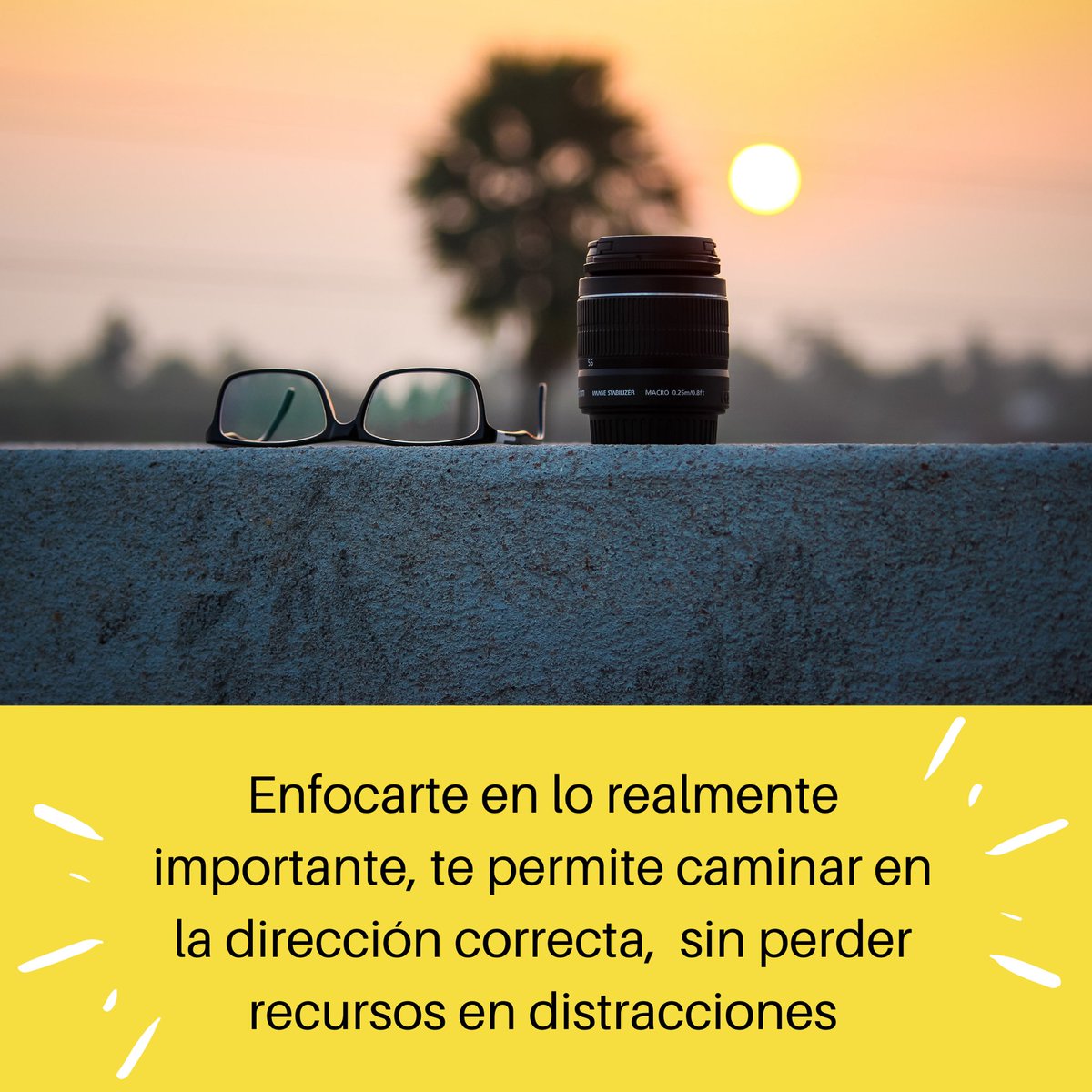 Fixusas's tweet image. Muchas personas no saben para donde van porque en el camino perdieron el foco y hoy viven el sueño de alguien más, ¿Tienes la visión borrosa?