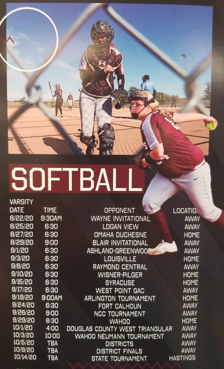 Arlington_HS_SB's tweet photo. Arlington Fall Sports Schedule posters are available at the high school office!
#SweetPics #ArloSB2020 https://t.co/eCU0yuh2cU
