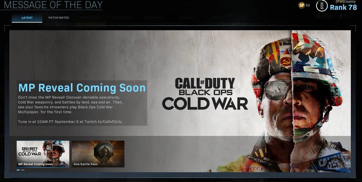 call of duty cold war beta times