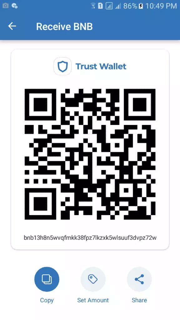 AliJuhed's tweet photo. @KennethBosak @TrustWalletApp BNB ADDRESS:

 bnb13h8n5wvqfmkk38fpz7lkzxk5wlsuuf3dvpz72w https://t.co/yDM6EhpG7Y