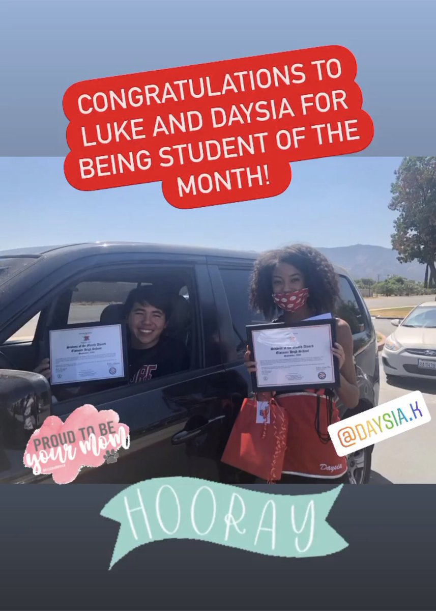 CsfNhs's tweet photo. Congratulations to our CSF Vice President (Daysia Kee) and Treasurer (Luke Asbury) for being Student of the Month! So proud of the both of you! 🎉❤️🐯 https://t.co/J7aTHdsAk4
