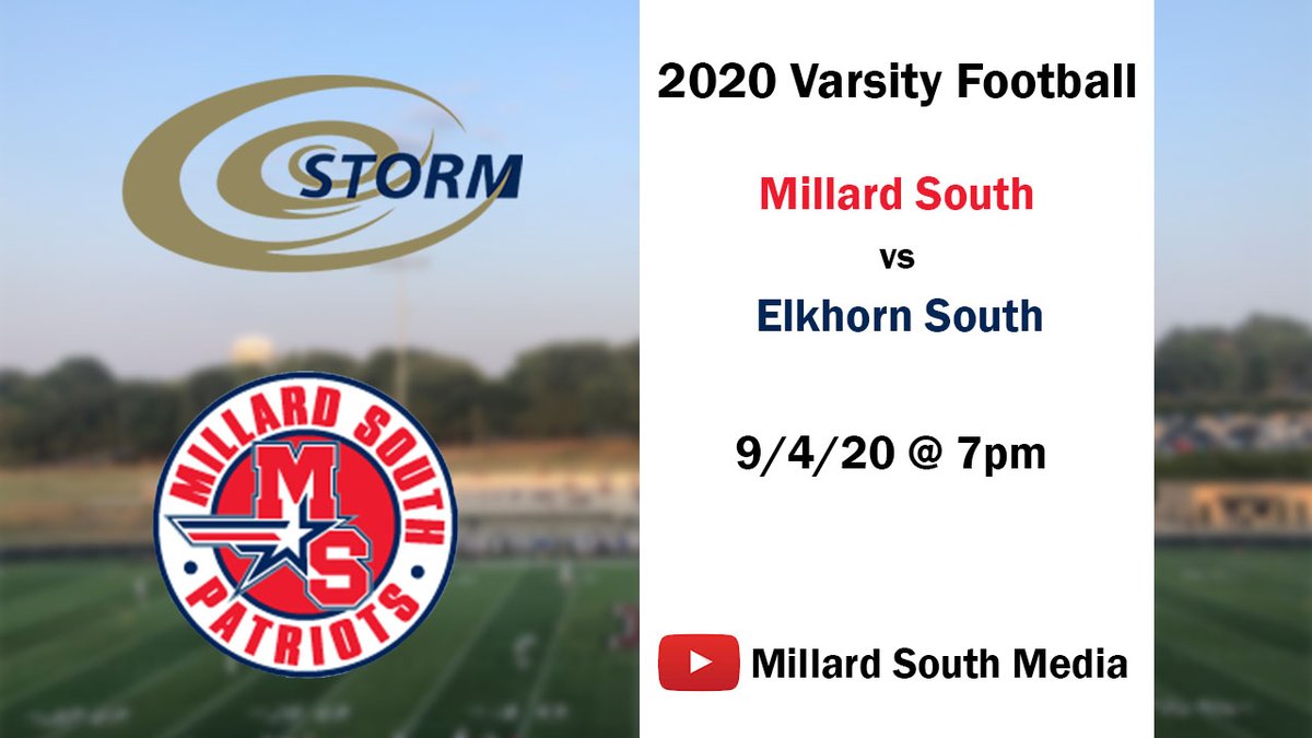 Listen to @CaptainKirkle51 and <a href="/NateCronin28/">Nate P Cronin</a> here tomorrow. youtube.com/watch?v=ZN5k0a… <a href="/MSHSactivities/">Millard South Activities</a> <a href="/ESStormFootball/">Elkhorn South Football Boosters</a>