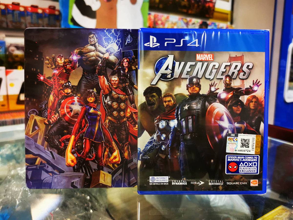 HeavyArm_Store's tweet image. 📦 Purchase Physical: bit.ly/2XkEmv1
📦 Purchase Digital: bit.ly/3i7qcWS

👉 An epic, action-adventure game that combines an original, cinematic story. PS4 Marvel's Avengers available now @ RM239.

#PS4MarvelAvengers #HeavyArm