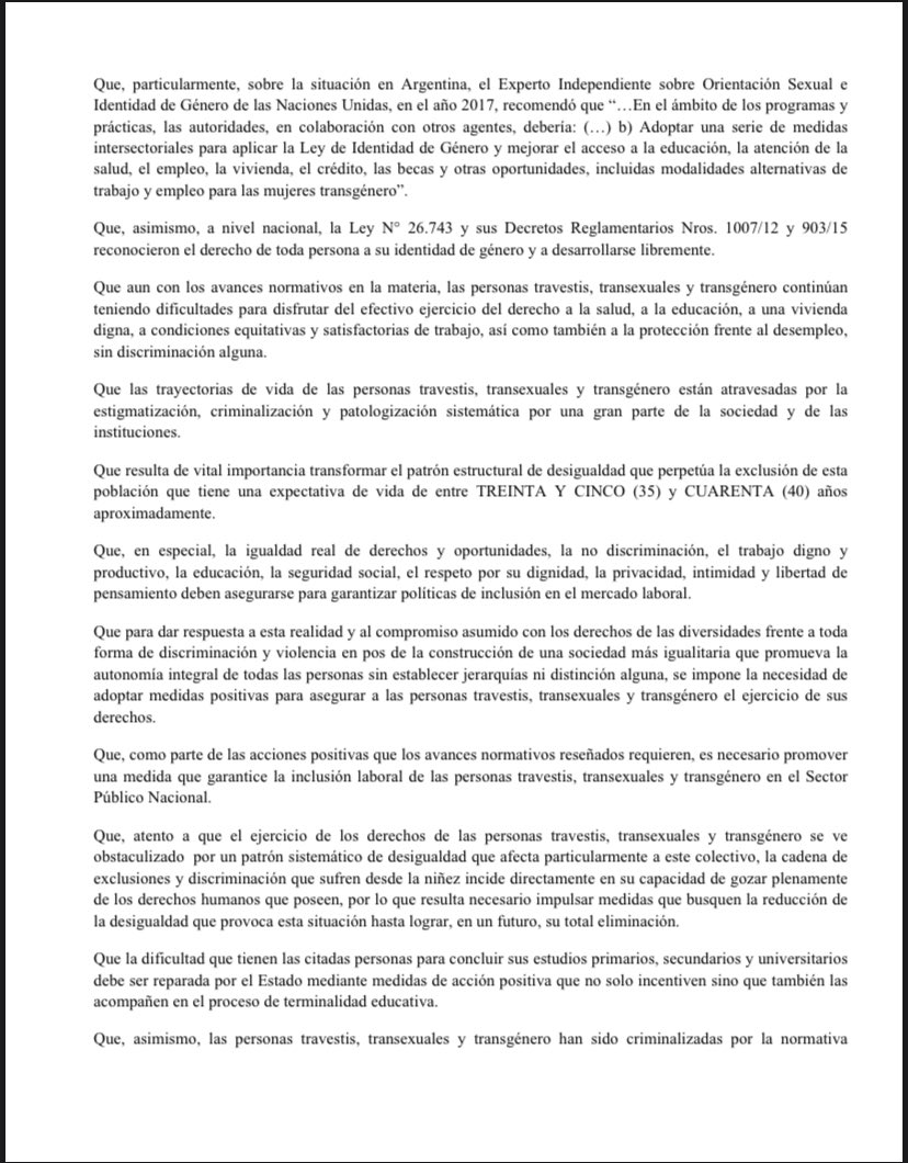 gbicentenarioar's tweet photo. Celebramos el Decreto presidencial de @alferdez que establece el cupo laboral travesti-trans en el Estado nacional.

#CupoLaboralTravestiTrans es justicia social ✌🏽 🏳️‍🌈 https://t.co/QVblR56z7X