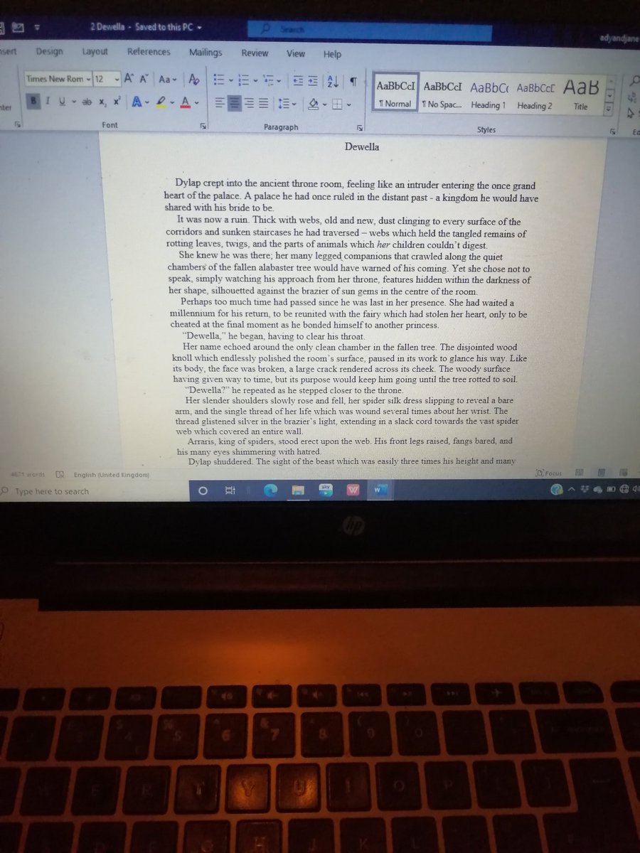 adriansalter315's tweet photo. Nothing better than a good grind at the keys at 4am to get the imagination flowing...
πβοΈπβοΈπβοΈπ
#amwriting #writingtips #writerslife #writing #WritingCommunity #fiction #writingcommmunity #books #amreading #ya #authorconfession #indieauthor #TheNightFae #Dylap https://t.co/pwL7UabVm7