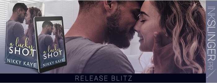 PetersTara80's tweet photo. ★★★ RELEASE BLITZ ★★★

A LUCKY SHOT by Nikky Kaye is a brand-new contemporary title that just went live!

Grab it here: https://t.co/1GSSOX8LLm

Join Nikky's Reader group for news about her new releases:
https://t.co/thPahSOOqP https://t.co/CC3qZ5zE50