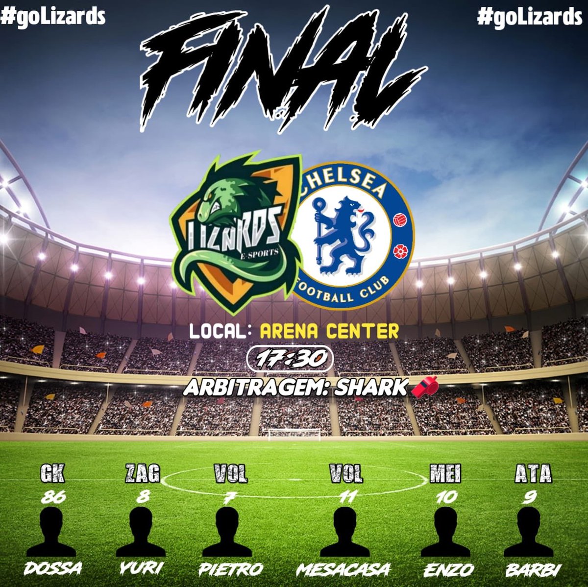 duduluiz_05's tweet image. Chegou o dia mais esperado!!!!
#golizards