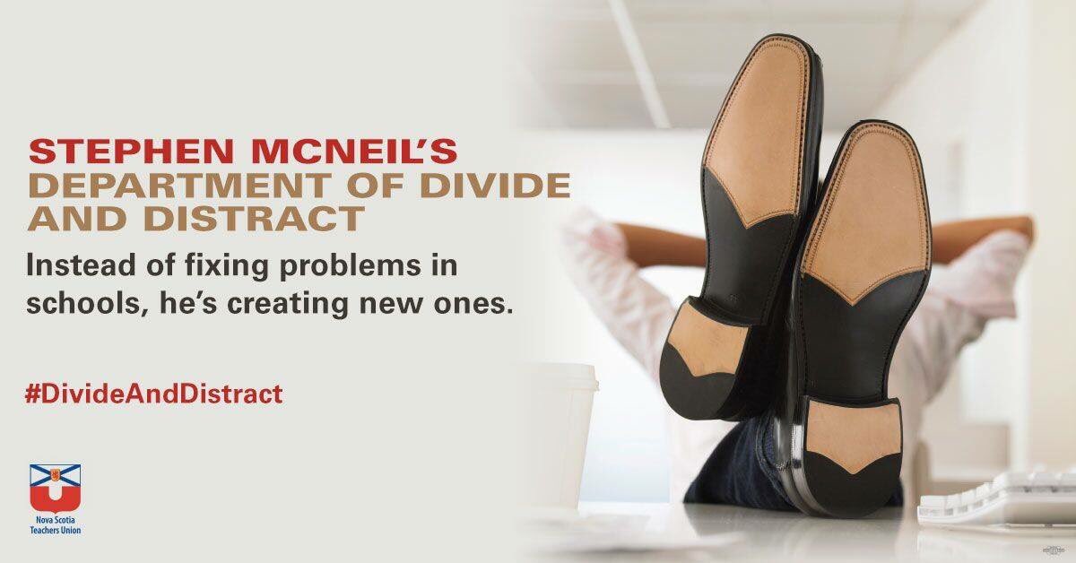 BoydMath's tweet photo. I am reminded about the 2017-2018 school year when instead of fixing problems in schools the McNeil Liberals worked on making new ones with the #GlazeReport #DivideAndDistract
Found this in my camera roll from back then: https://t.co/Ylj8kazCzu