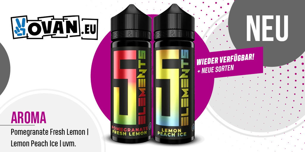 dampftbeidir_de's tweet photo. "5 Elements" von Vovan ist wieder verfügbar 😋
Top Aromen zum kleinen Preis. Das war die Hauptintension von Vovan bei der Kreation dieser 10ml Longfill Linie. Mit hoher Wahrscheinlichkeit versteckt sich auch dein All-Day Liquid darunter 😎
>>LINK: https://t.co/bUwj5z93Q0<< https://t.co/kbybEODCDE