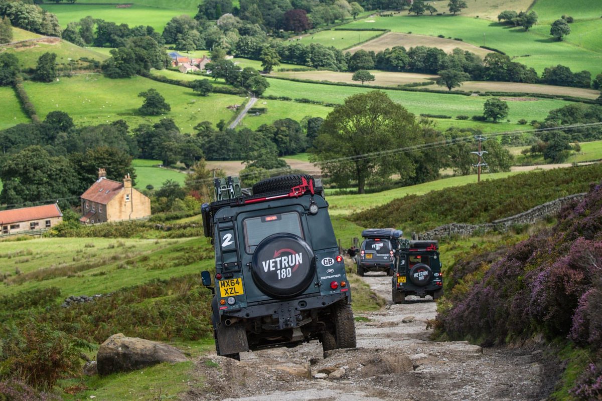 YORKSHIRE MOORS // Yesterday we travelled west across the Moors, the tracks were really challenging.  Today we will be attacking the Dales!