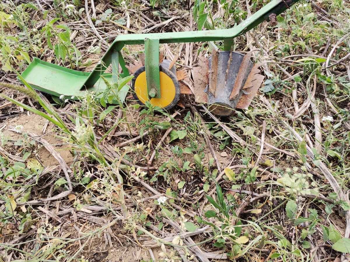 AGROENG_UdG's tweet photo. Hem estat desenvolupant prototips de desherbatge mecànic pel cultiu d'#arròs #ecològic tant en sec com en moll. De nou, l'Estany de #Pals ens aporta experiència!
#RAPAE @agriculturacat @ruralcat @oficinaregant @FonsUECat https://t.co/84jBsXYiFE