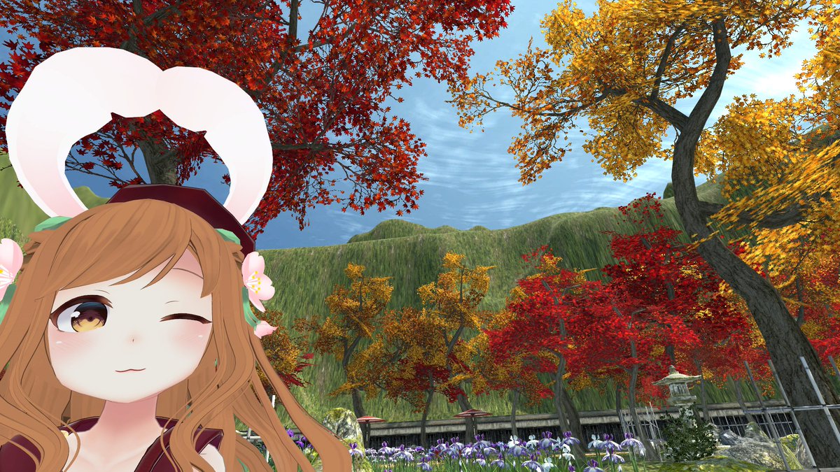 Milk_vrchat's tweet photo. 🍁VRで紅葉狩り🍁
「Japanese Garden in Autumn - Nihon Teien Kouyou🍁」
ちょっと紅葉狩り🍁行きたいな～
焼き芋🍠買ってきたけど、秋っぽい所で食べたい。
そんなときに立ち寄ってみるのもいいかも🎶

#Maple_Leaf 🍁 
#紅葉狩り
#VRで紅葉狩り
#VRChat_world紹介 https://t.co/xiRSCKL7im
