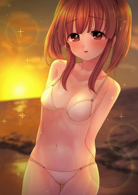 智絵里水着??✨
#金曜イラスト #デレステ #アイドルマスターシンデレラガールズ #緒方智絵里 