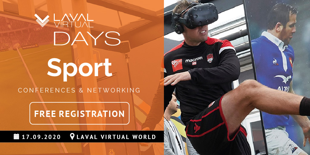 lavalvirtual's tweet photo. 📢#LavalVirtualDays - #Sport: "Real economic impact for the world of sport, this particular period is also an opportunity for this field to bounce back [...]"

🌐Join us on September 17th to understand how the innovation is at the service of sport.➡️ https://t.co/bDzHyqStJd https://t.co/Yg2R9ynMXl