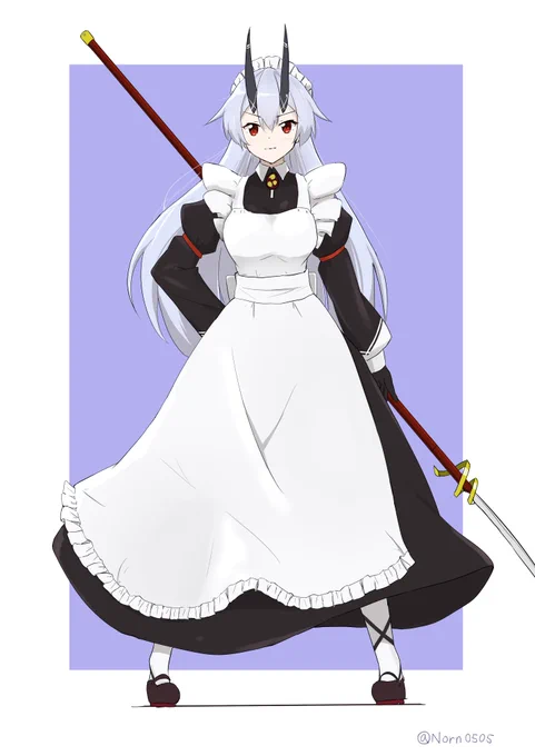 メイド・インフェルノ
#巴御前 #FGO 