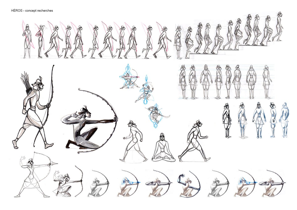 jesuslovesyouto's tweet photo. Our game SADHANA produced by @ARTE &amp; @laGdP will be out on Sept 17, every day until its release, I will tell you a little more. We have been working on this game ​with passion​ and continuity. Today​ J-13​ the preparatory drawings and concepts Arts by @BenoitBayart https://t.co/6z3JoJz6he