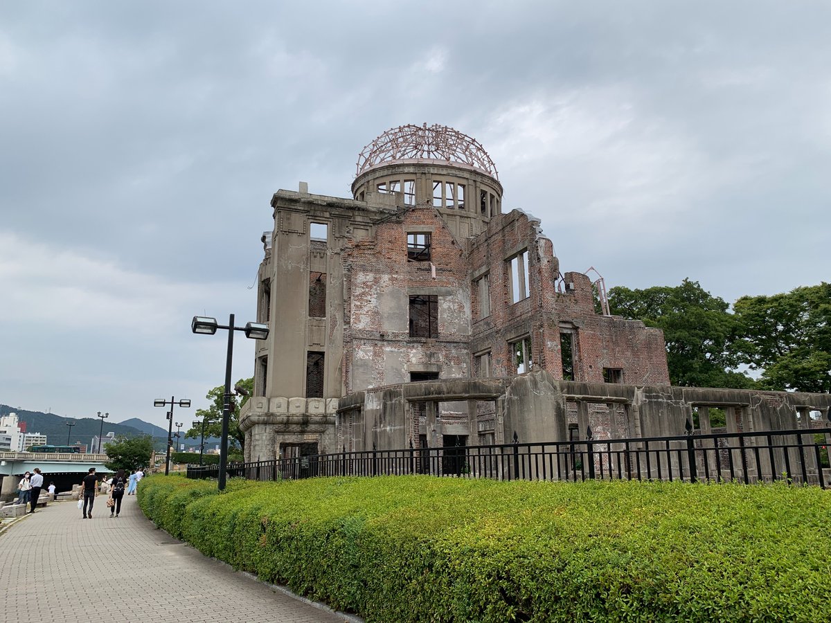 ninja_padrino's tweet photo. Hiroshima Atomic Bomb Dome and Peace Memorial Park https://t.co/GmKSQy8gp6