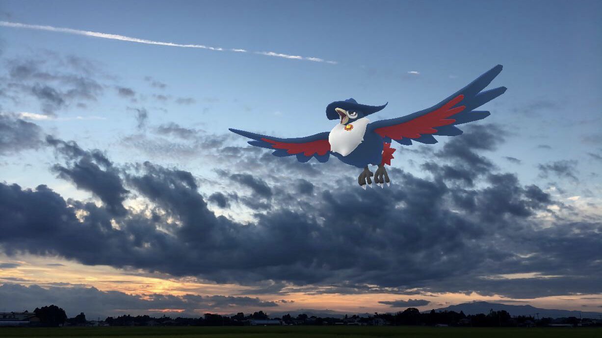 がめー Ar 北みやぎ イマソラ ポケモンgo Gosnapshot Pokemongo ドンカラス すっぴんar 無加工 栗原 栗駒 イマソラ T Co Q5g7v2e3te Twitter