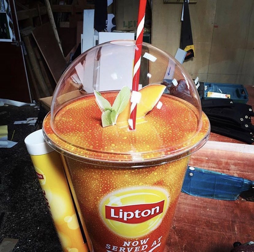 Whatever you’ve got in your head - tell us! We can design and manufacture any bespoke vending solution to match your brand #vending #branding #business #sampling <a href="/Lipton/">Lipton Tea</a>