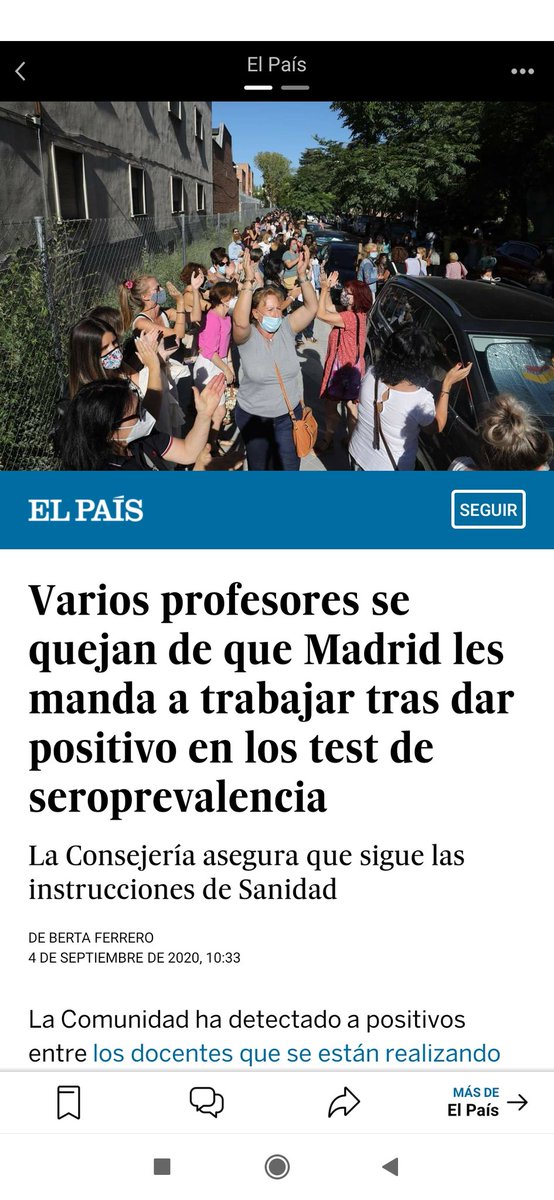 MADinterinos's tweet photo. Y seguimos sumando a la gran gestión de la @ComunidadMadrid
Basta de poner en peligro a la Comunidad Educativa con su nefasta gestión @IdiazAyuso @eossoriocrespo Basta de improvisar. No haber hecho sus deberes antes está teniendo graves consecuencias. https://t.co/CglCPybxHX