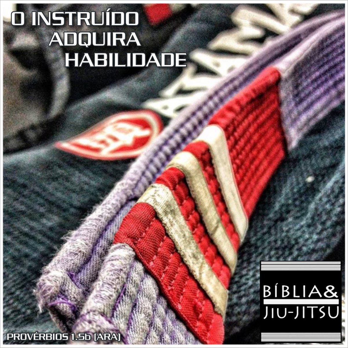 bibliaejiujitsu's tweet photo. “...o instruído adquira habilidade” (Provérbios 1.5b).
#Oss 👊🏻 #BibliaeJiuJitsu #BrazilianJiuJitsu #JiuJitsu #ArteSuave #Jiu #JiuJitsuBrasileiro #Gi #NoGi #Tatame #Kimono #ArtesMarciais #Judo #Grappling #GracieJiuJitsu #FightSports #GracieHumaita #SoulFighters #Bjj https://t.co/bMXSjog0IN