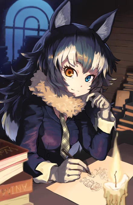 タイリクオオカミ #けものフレンズ 