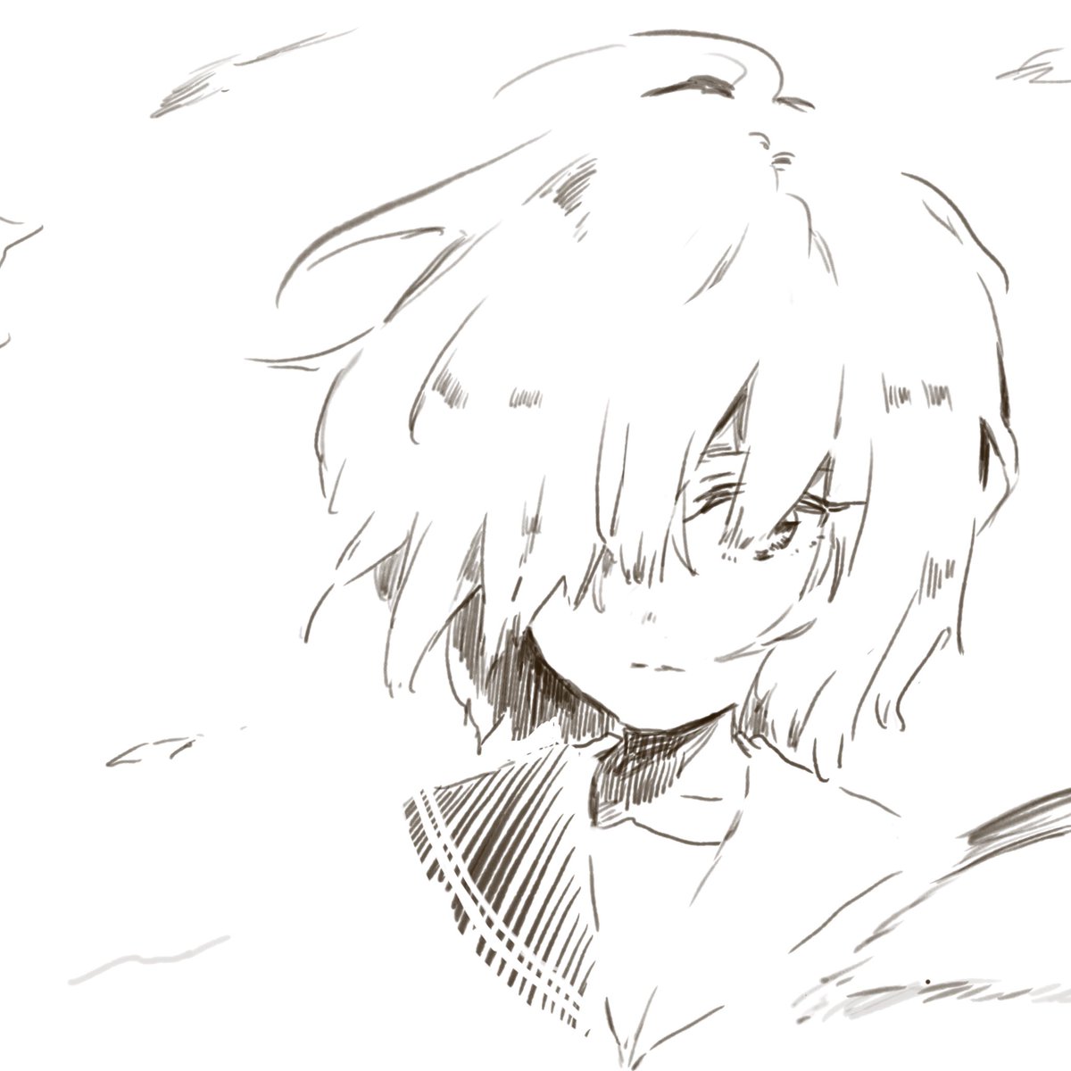 Procreateでペン設定いじりしてた 