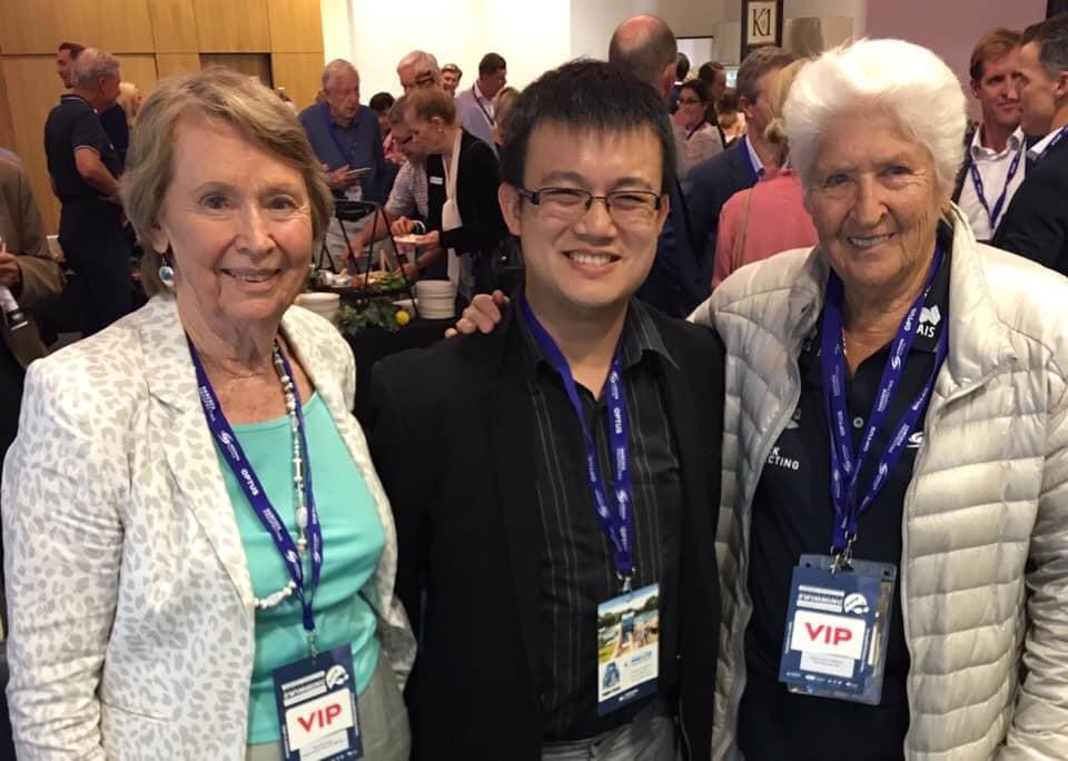 Happy birthday to my mate Dawn Fraser. Pic from the Swimming champs last year.   