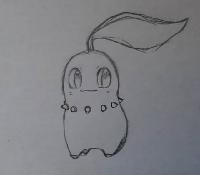 ちゃんと描いたチkリ～タとだいぶ前にうろ覚えで描いたちこり〜た 