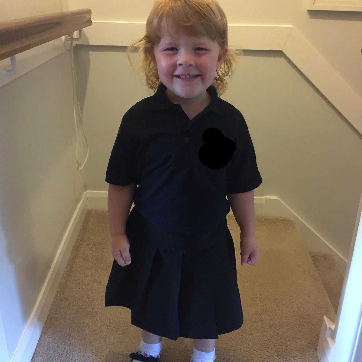 CeefaxCtb's tweet photo. Where has the time gone our little lady a pre-schooler. Apparently like a little peacock in her uniform yesterday #proudmummies https://t.co/2hPrnq9Wt5